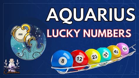 Aquarius Lucky Numbers for Today & Tomorrow.